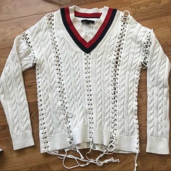 Alexander Wang Runway Cable Pullover - Picture 2 of 4